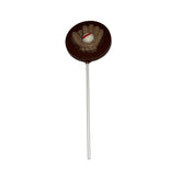 Ball and Glove Milk and White Chocolate Lollipop Sucker 1.3oz Milk Chocolate